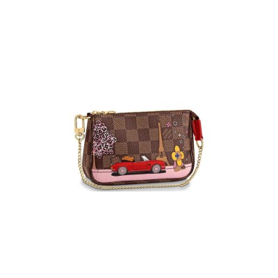 LOUIS VUITTON DOUBLE ZIP POCHETTE M60259 (20*12.5*3cm) 